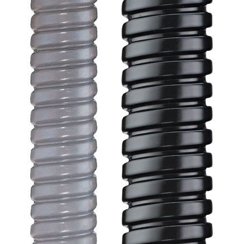 Corrugated conduit - SPR-PVC-AS - flexa - for cables / for electrical cables / PVC