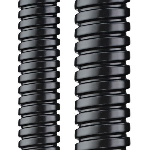 Corrugated conduit - SPR-PA - flexa - for cables / for electrical cables / galvanised steel