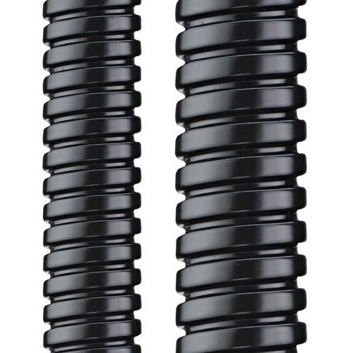 Corrugated conduit - SPR-PU-F - flexa - for cables / for electrical cables / galvanised steel