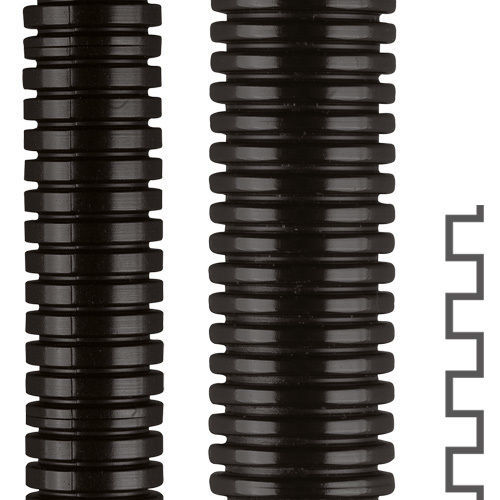 Protection conduit - ROHRflex Move - flexa - tubular / corrugated / for cables