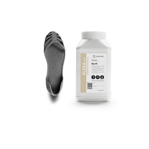 TPU 3D printing powder - FLEXA Soft - Sinterit - SLS