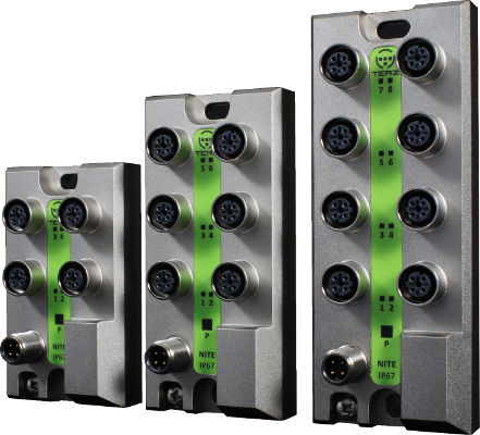 Unmanaged switch - NITE-XS series - TERZ Industrial Electronics GmbH - 8 ports / 4 ports / 6 ports