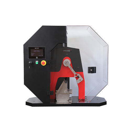 Plastic pendulum impact tester - HyTT 25J - Hoytom - motorized / electronic for Charpy testing / Izod