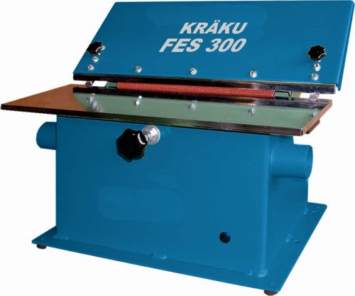 Brush deburring machine - FES300 - KRÄKU - grinding / metal parts / automatic