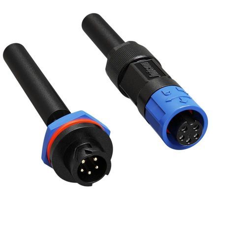 Hybrid connector - Shenzhen Jnicon Technology Co., Ltd. - data / electrical power supply / wire-to-wire