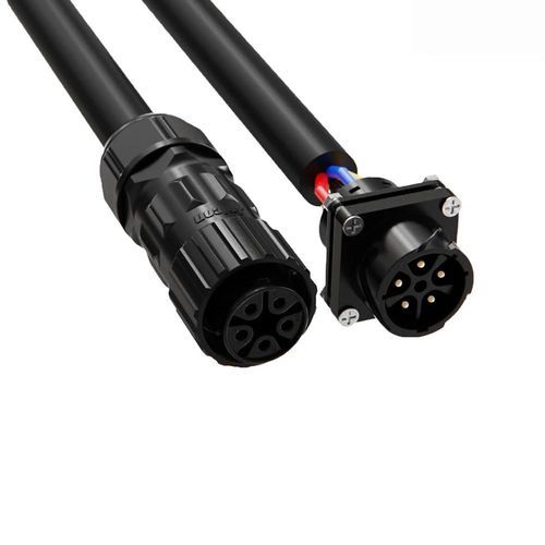 Electrical power supply connector - Shenzhen Jnicon Technology Co., Ltd. - wire-to-board / circular / bayonet