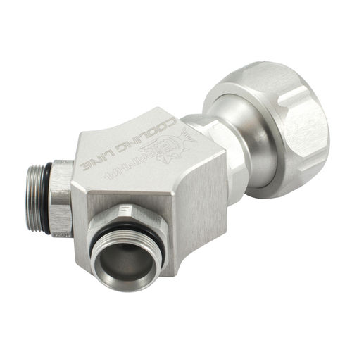 Hydraulic fitting - Y-1-2-22 - Piranha Clamp GmbH - threaded / Y