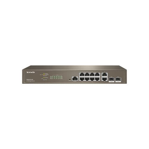 Managed ethernet switch - TEG5312F - Shenzhen Tenda Technology Co.,Ltd. - 8 ports / layer 2 / layer 3