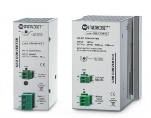 Step-down converter - CRD 12.12.15 - Microset - step-up / galvanically-isolated / DIN rail
