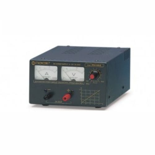 Tabletop power supply - PS 105A - Microset - AC/DC / stabilized / with short-circuit protection