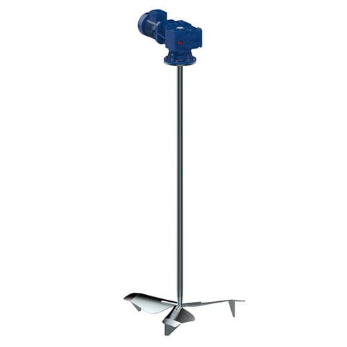 Turbine agitator - MGT industries ltd - vertical / solid/liquid