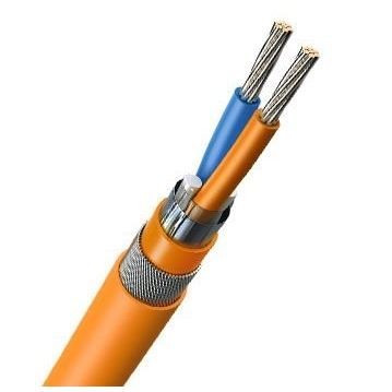 Power cable - LEONI - data / flame-retardant / multi-strand