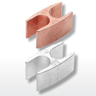 Compression solderless terminal - 0399 series - Druseidt - non-insulated / copper