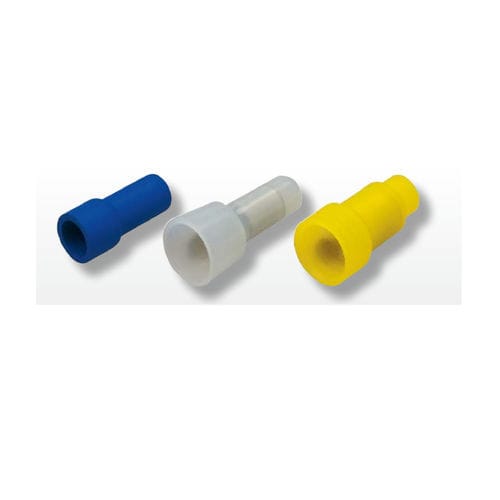 Female solderless terminal - 0108 series - Druseidt - bullet / tubular / insulated