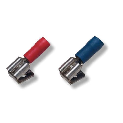 Female solderless terminal - 0111 series - Druseidt - male / sleeve / flat