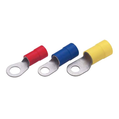 Ring solderless terminal 014 series Druseidt tubular / insulated