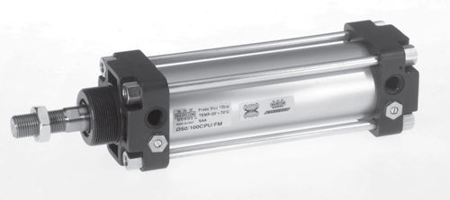 Pneumatic cylinder - CPU series - Waircom - magnetic piston / with through rod / with threaded rods