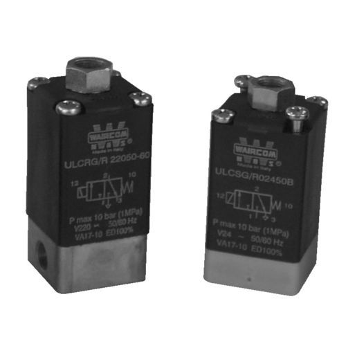 Direct-acting solenoid valve - UL series - Waircom - 3/2-way / NC / NO