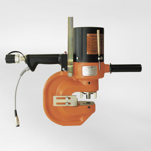 Semi-automatic punching unit - APS 70 - ALFRA GmbH - hydraulic / sheet metal / portable