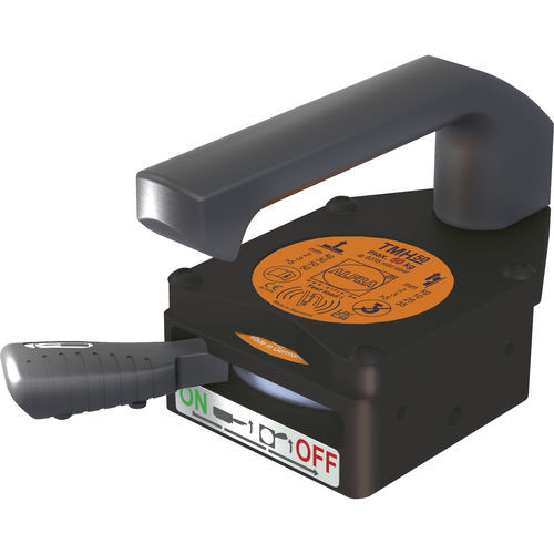 Manually switched permanent lifting magnet - TMH 50 - ALFRA GmbH - for sheet metal / for beams / neodymium