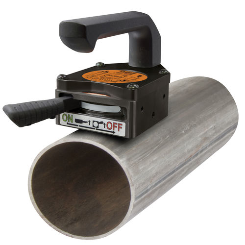 Manually switched permanent lifting magnet - TMH 50 R - ALFRA GmbH - for pipes / for beams / neodymium