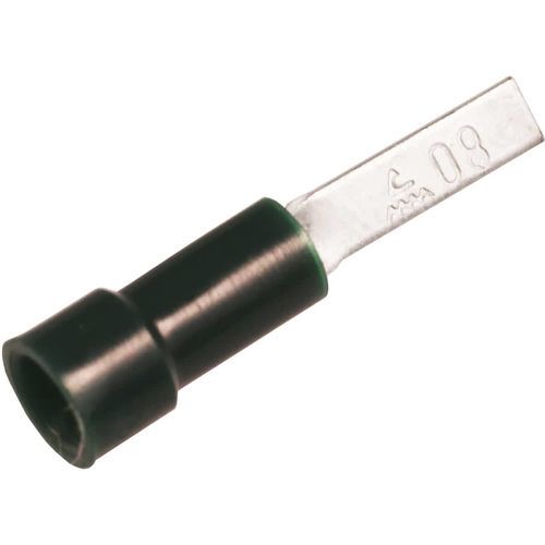 Rectangular solderless terminal - A0825SFK - Elpress - tubular / insulated / copper