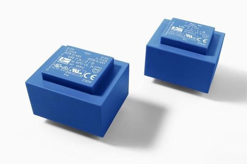 Power transformer - VR series - Block Transformatoren-Elektronik - encapsulated / single-phase / for printed circuit boards