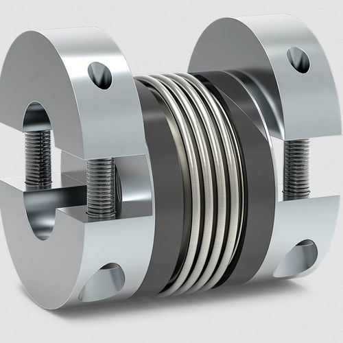 Bellows coupling - BKH series - R+W Italia S.r.l - aluminum / torque