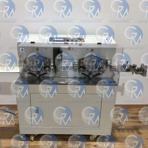 Cable cutting and stripping machine - GM150 M - GM AUTOMAZIONI - electric / with touch screen
