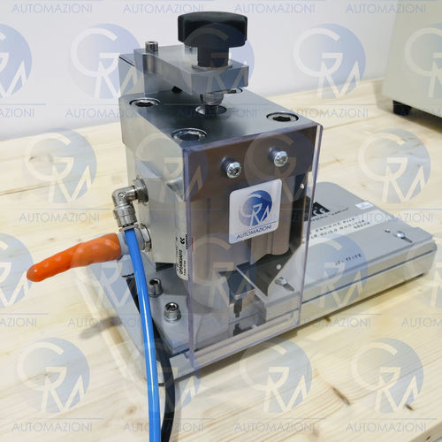 Cable terminal crimping machine - GM64 - GM AUTOMAZIONI - for flexible flat cables / automatic / pneumatic