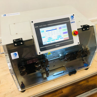 Cable cutting and stripping machine - GM6S - GM AUTOMAZIONI - blade / with touch screen / automatic
