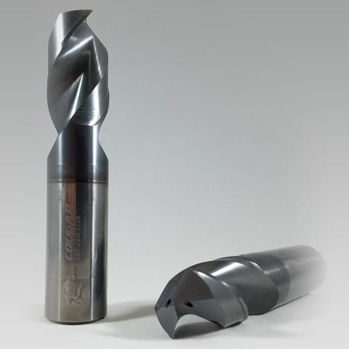 Solid drill bit - CougarPro 330-22 - Cougar Cutting Tools, Inc. - for aluminum / carbide / coated