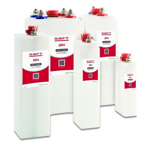 NiCd battery SPH series SAFT hightemperature / industrial / for
