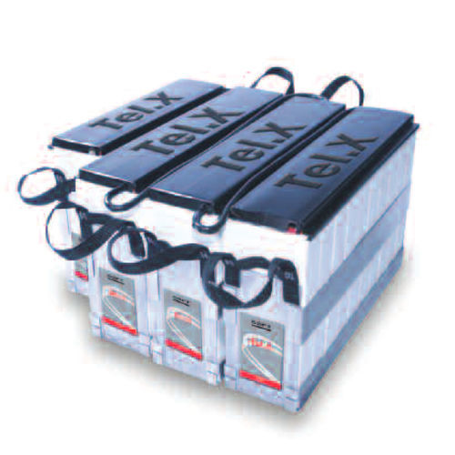 Ni-Cd battery - Tel.X series  - SAFT - rectangular / 12 V / 9 V