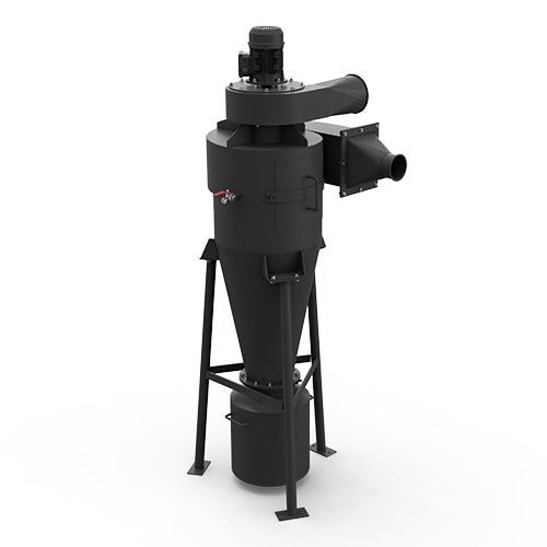 Cyclone separator - Giesen - for the food industry / vertical