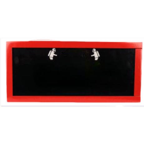 Prohibition safety sign - QM-ZSD-01E - Shenzhen HTI Sanjiang Electronics Co., Ltd. - illuminated / high-visibility