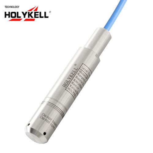 Hydrostatic level transmitter - HPT604-BL - Holykell - for oil / for fuel / RS-485