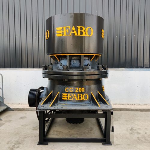 Cone crusher - CC-200 SERIES - Fabo Crushing Screening & Concrete Plants - stationary
