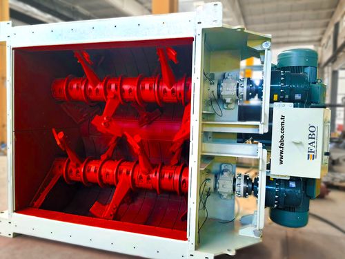 Planetary mixer - TWS 03 - Fabo Crushing Screening & Concrete Plants - horizontal / batch / solid/liquid