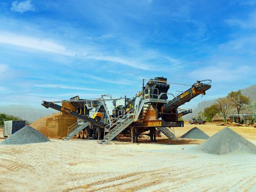 Jaw crushing and screening plant - MCK-60 - Fabo Crushing Screening & Concrete Plants - mobile / primary / tertiary