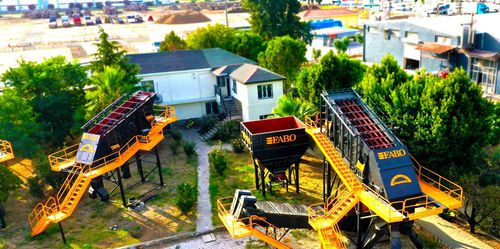 Vibrating screener - TE series - Fabo Crushing Screening & Concrete Plants - for bulk materials / inclined