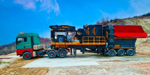 Jaw crusher - MJK-110 series - Fabo Crushing Screening & Concrete Plants - mobile / stone