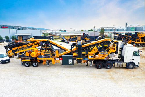 Impact crushing and screening plant - MTK-100 - Fabo Crushing Screening & Concrete Plants - mobile / sand production / tertiary