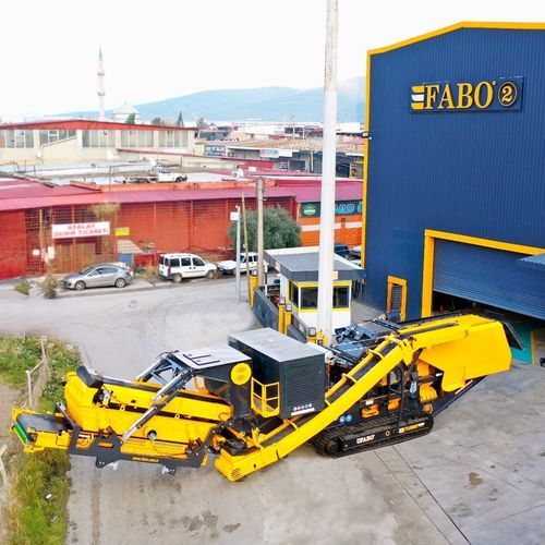 Impact crushing and screening plant - FTI-130s - Fabo Crushing Screening & Concrete Plants - mobile / compact / crawler