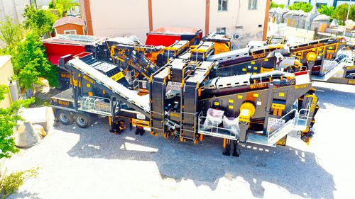 Jaw crushing and screening plant - FULLSTAR 110 - Fabo Crushing Screening & Concrete Plants - mobile / high-capacity / stone