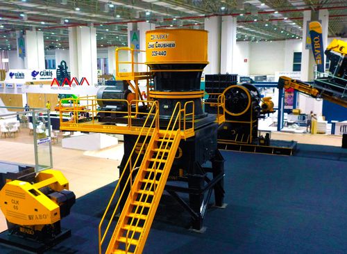 Cone crusher - CCS-440 - Fabo Crushing Screening & Concrete Plants - stationary / high-capacity / stone