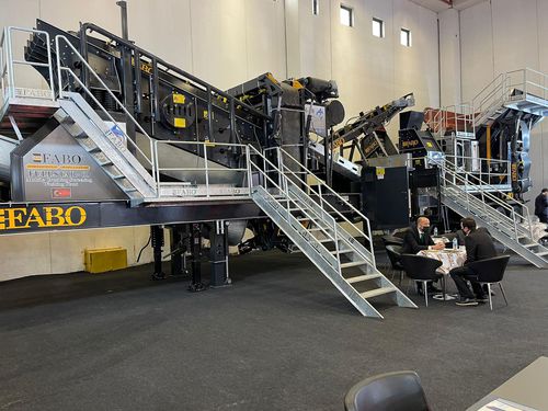 Jaw crushing and screening plant - FULLSTAR-60 - Fabo Crushing Screening & Concrete Plants - mobile / primary / tertiary