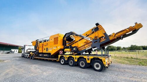 Impact crushing and screening plant - FTI-110s - Fabo Crushing Screening & Concrete Plants - mobile / compact / crawler