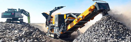 Jaw crusher - FTJ-11-75 - Fabo Crushing Screening & Concrete Plants - mobile / diesel engine / primary