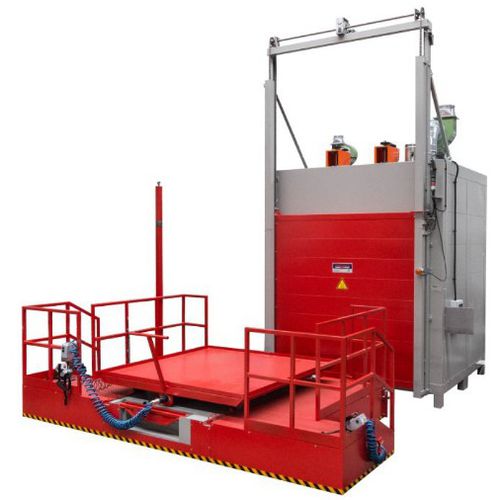 Truck-in oven - E.V.E.-1 - IDROCALOR SRL Italy - drying / curing / polymerization